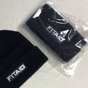 Fit Aid Black Knit Hat – NWT - Unisex